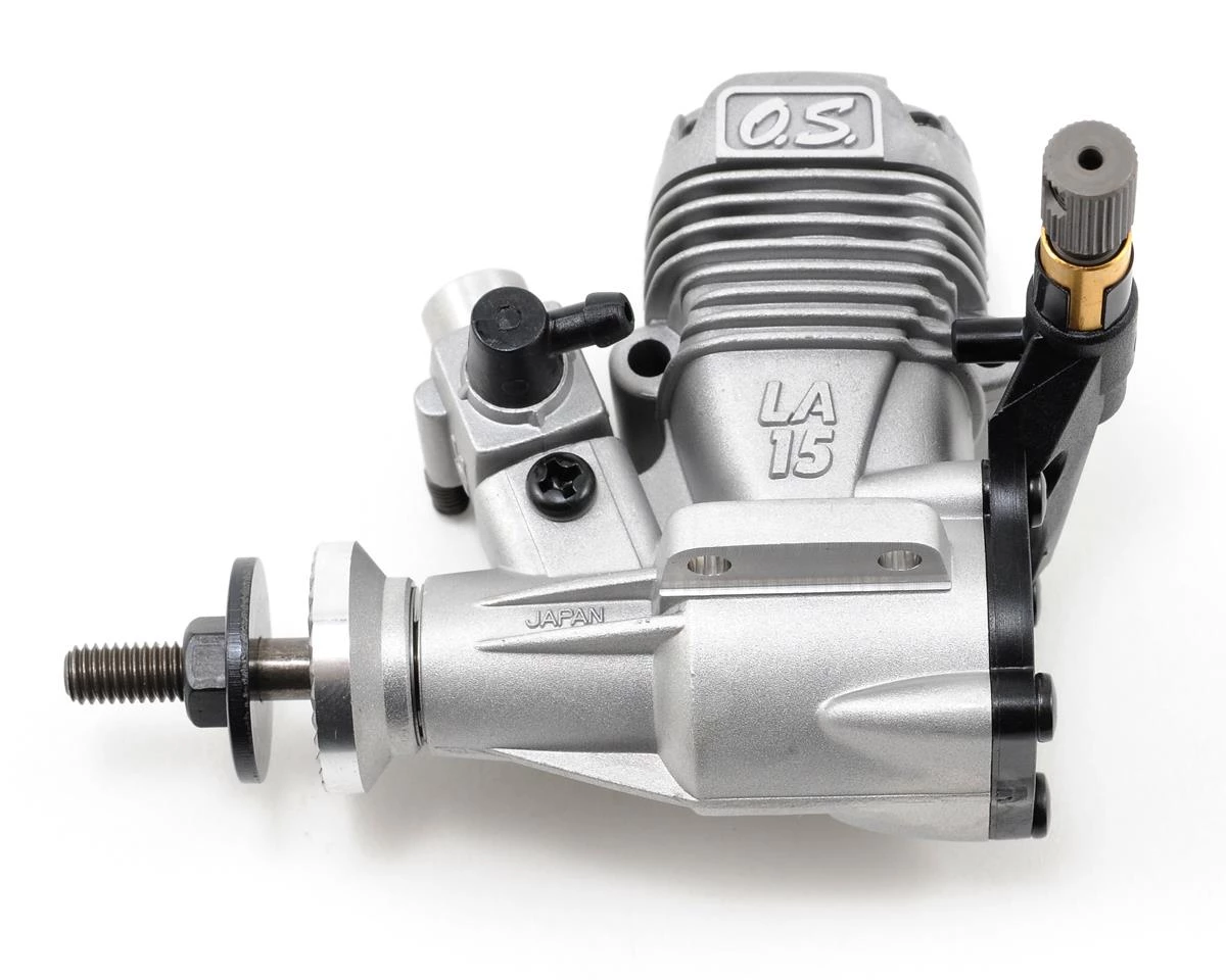 O.S. 15LA .15 Glow Engine w/Muffler 5 O.S. 15LA .15 Glow Engine w/Muffler - Image 3