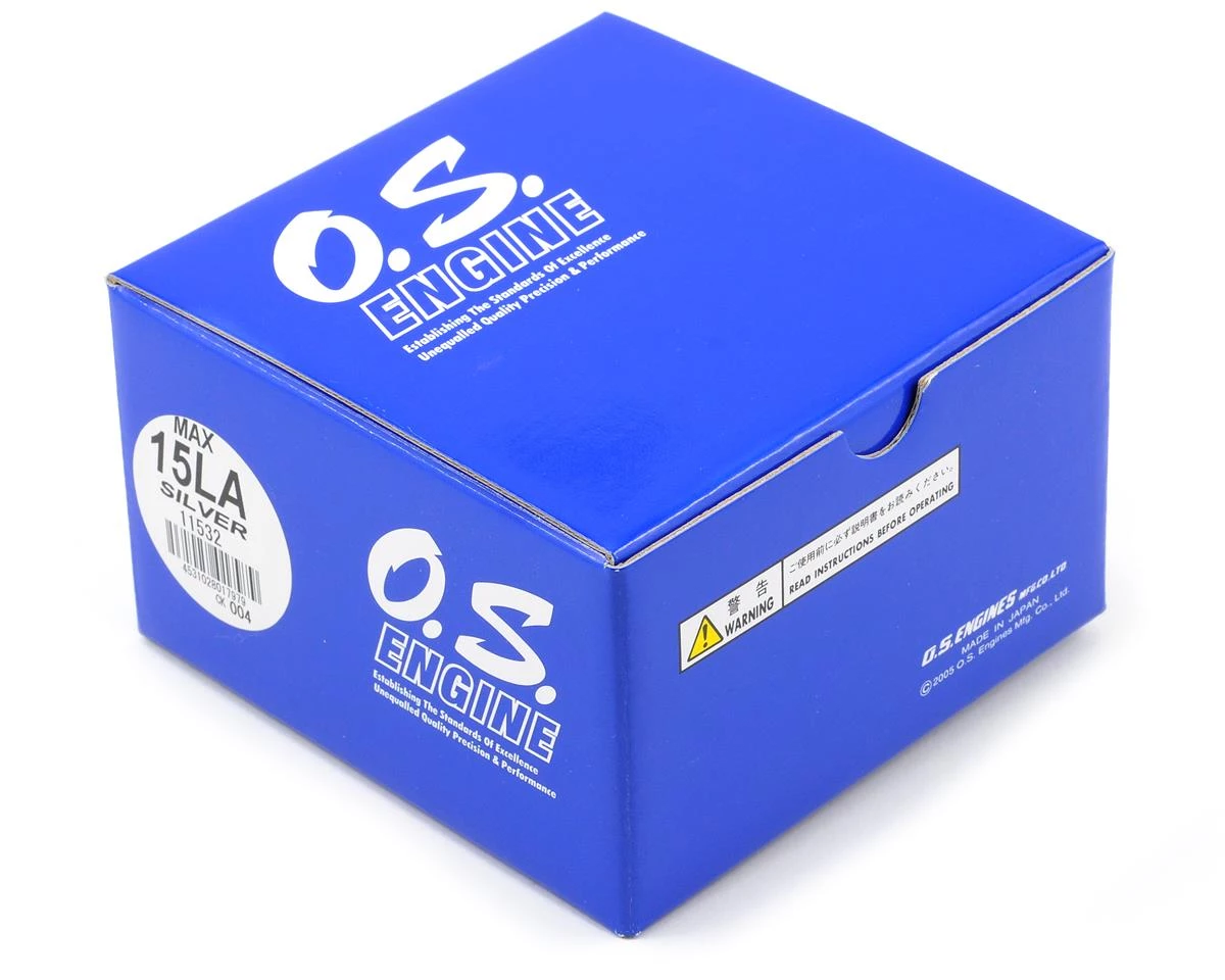 O.S. 15LA .15 Glow Engine w/Muffler 8 O.S. 15LA .15 Glow Engine w/Muffler - Image 6