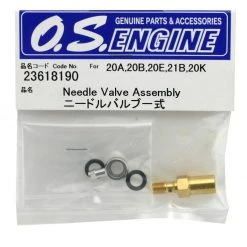 O.S. Needle Valve Assembly #20E (.21 VZ-B V-Spec) -O.S. Shop osm23618190 1