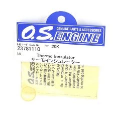 O.S. Thermo Carburetor Insulator 20K/21C/20L/21H/21J -O.S. Shop osm23781110 1