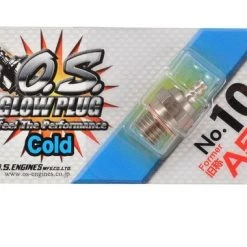 O.S. No.10 Short Body Standard Glow Plug "Cold"