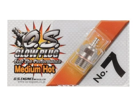 O.S. No.7 Short Body Standard Glow Plug "Medium Hot" 3 O.S. No.7 Short Body Standard Glow Plug "Medium Hot"