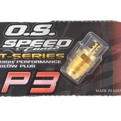O.S. P3 Gold Turbo Glow Plug "Ultra Hot" (1)