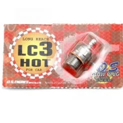 O.S. LC3 Long Reach T-Maxx Standard Glow Plug "Hot"