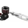 O.S. Speed R2104 .21 9-Port On-Road Engine Combo w/T-2080SC II Pipe (Turbo) -O.S. Shop osmg2026